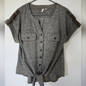 Est. 1946 Marled Green Top Size Large
